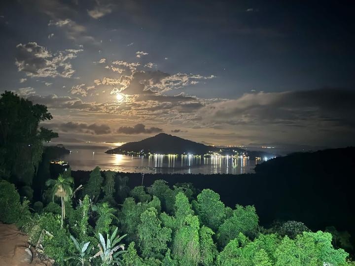Moonlight on the water