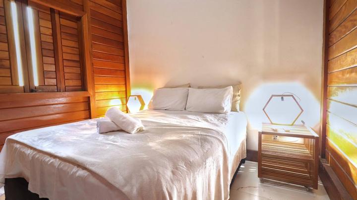 Double bed and bunk — room for a family