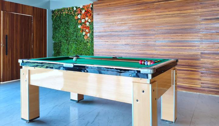 The pool table